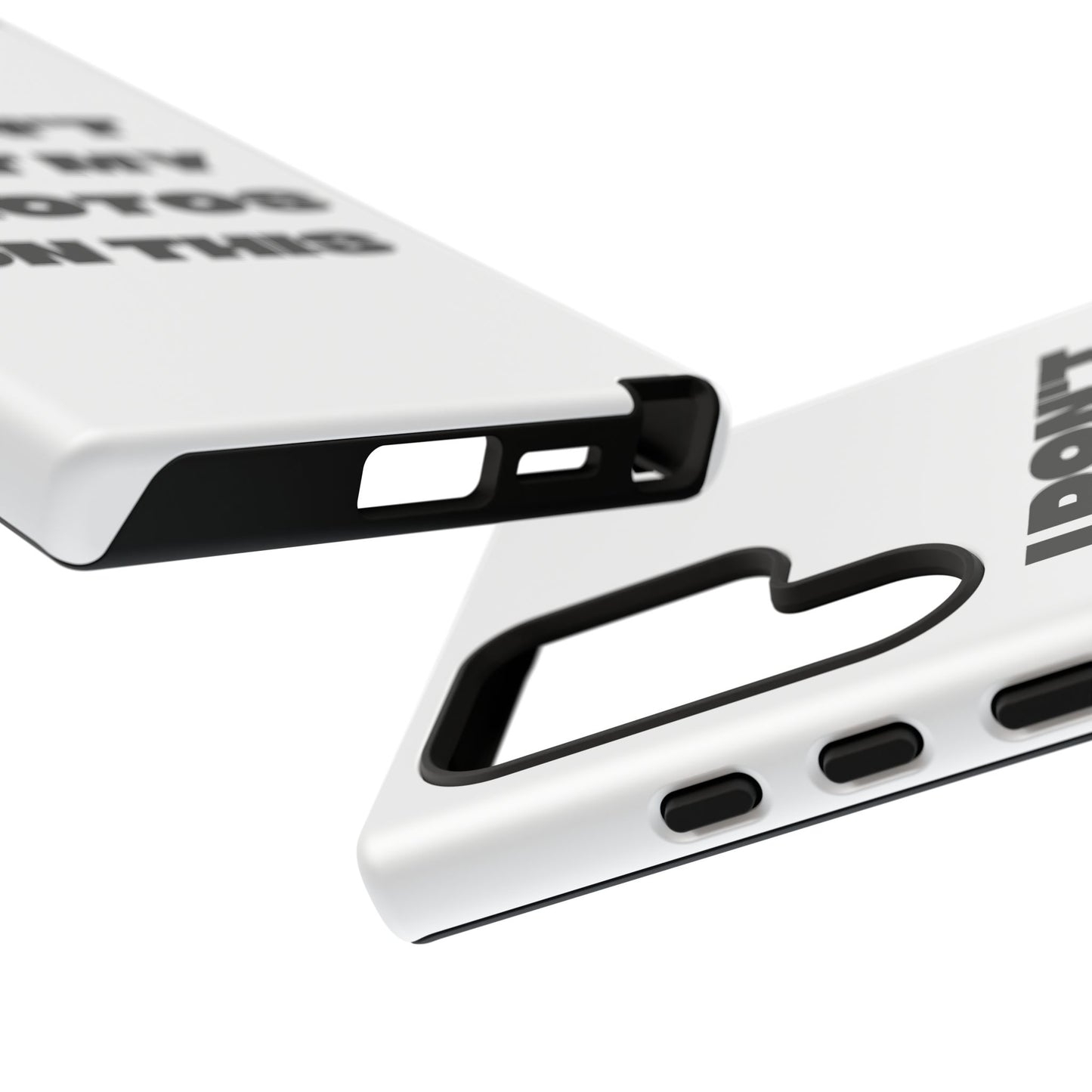 I DON'T EDIT MY PHOTO'S ON THIS - Tough Phone Case