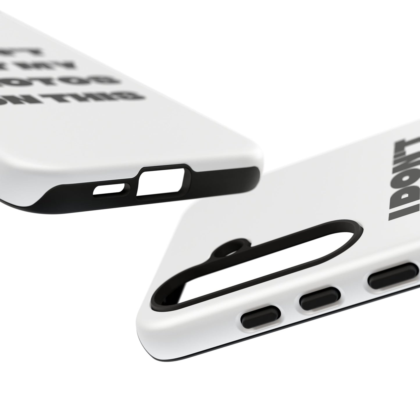 I DON'T EDIT MY PHOTO'S ON THIS - Tough Phone Case