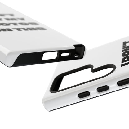 I DON'T EDIT MY PHOTO'S ON THIS - Tough Phone Case